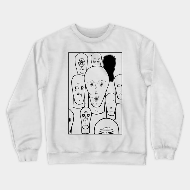 People Crewneck Sweatshirt by LumiereArt